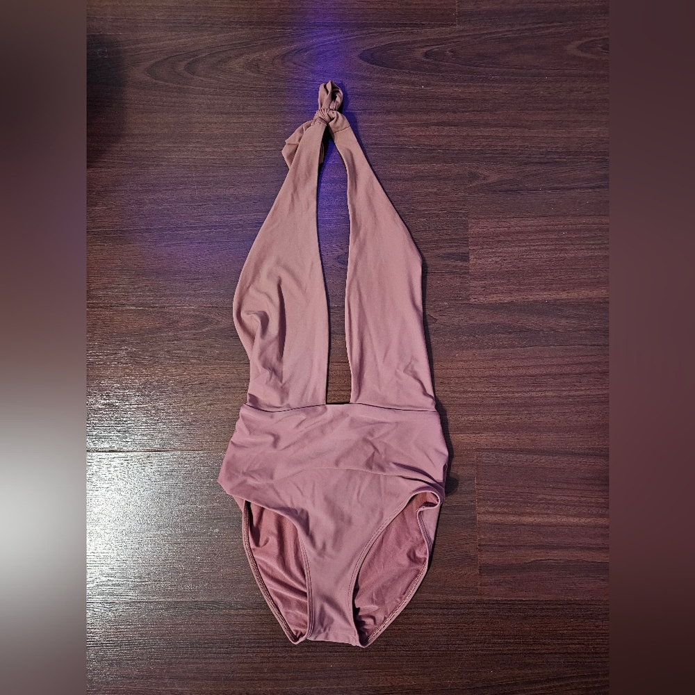 Aerie Dusty Pink Swim Suit One Piece